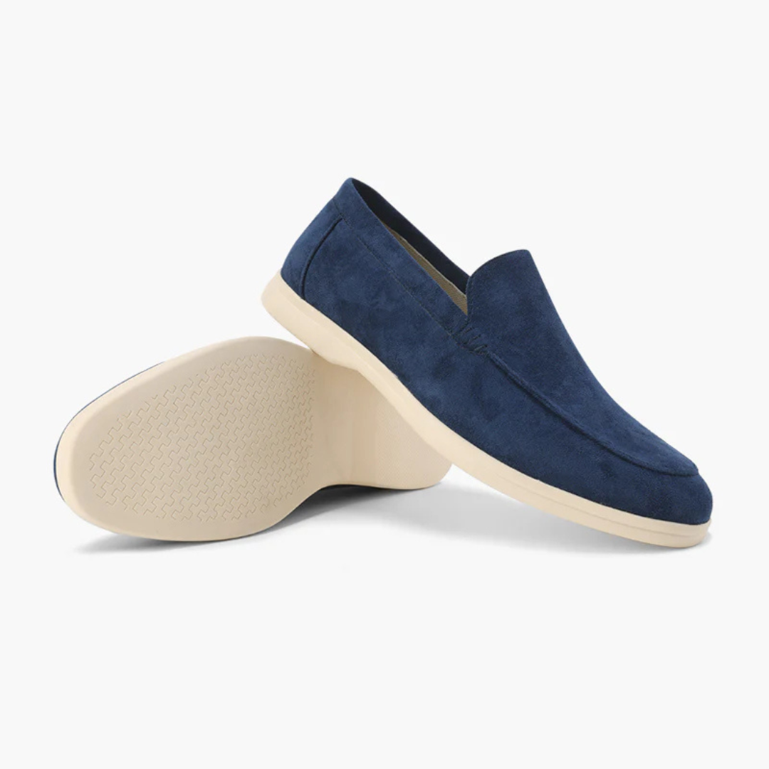 Mocassins em Camurça com Acabamento Elegante e Estilo Moderno para Homen