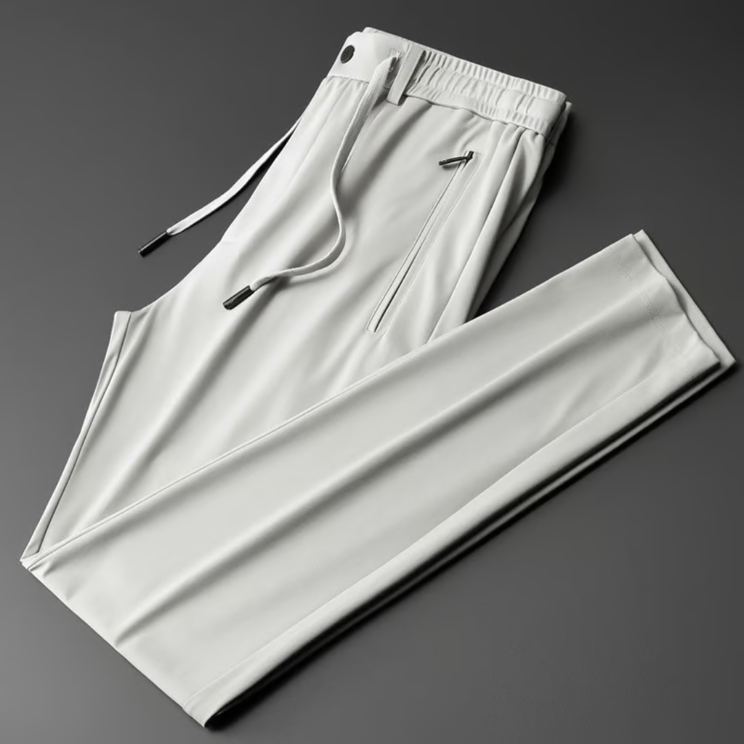 Calça Confortável Masculina com Tecido Antirrugas