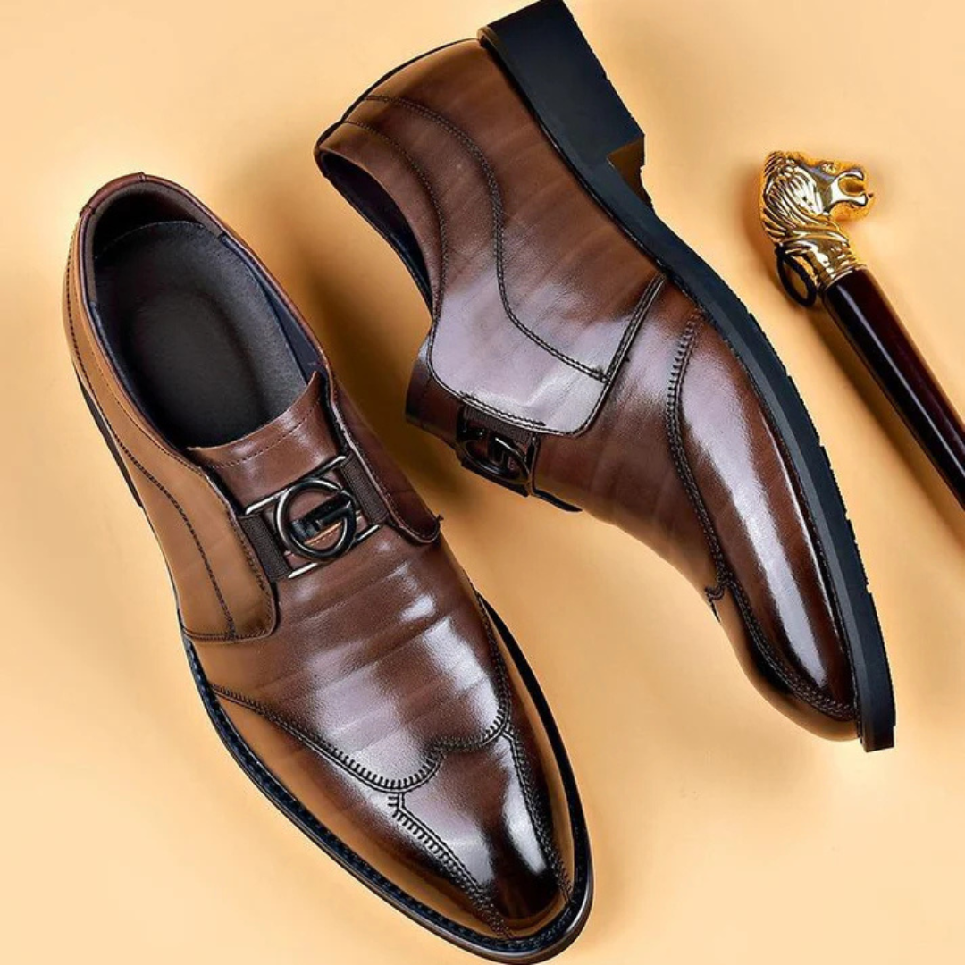 Sapatos Formais de Couro Genuíno de Alta Qualidade para Homem®