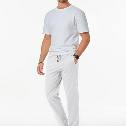 Calça Confortável Masculina com Tecido Antirrugas
