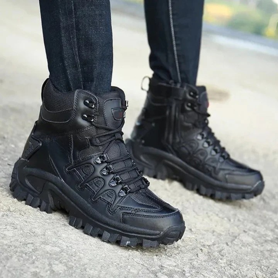 Botas à Prova de Água com Sola Antiderrapante e Proteção Reforçada para Homem