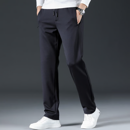 Calça Confortável Masculina com Tecido Antirrugas