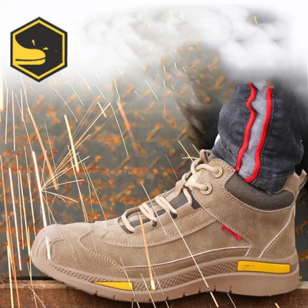 Sapatos de Segurança e Resistentes ao Impacto para Homem