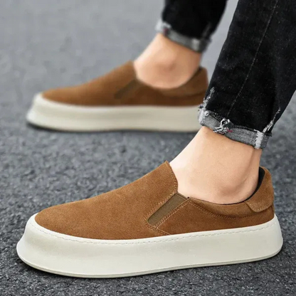 Mocassins Desportivos Masculinos Estilo Urbano e Versátil con Sola Grossa