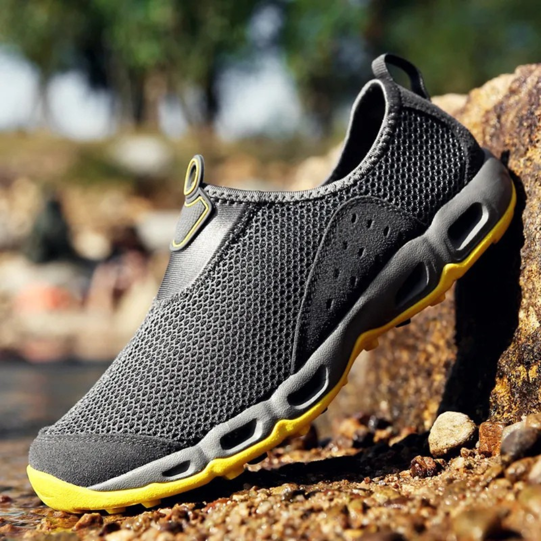 Sapatos ergonómicos e flexíveis para homem
