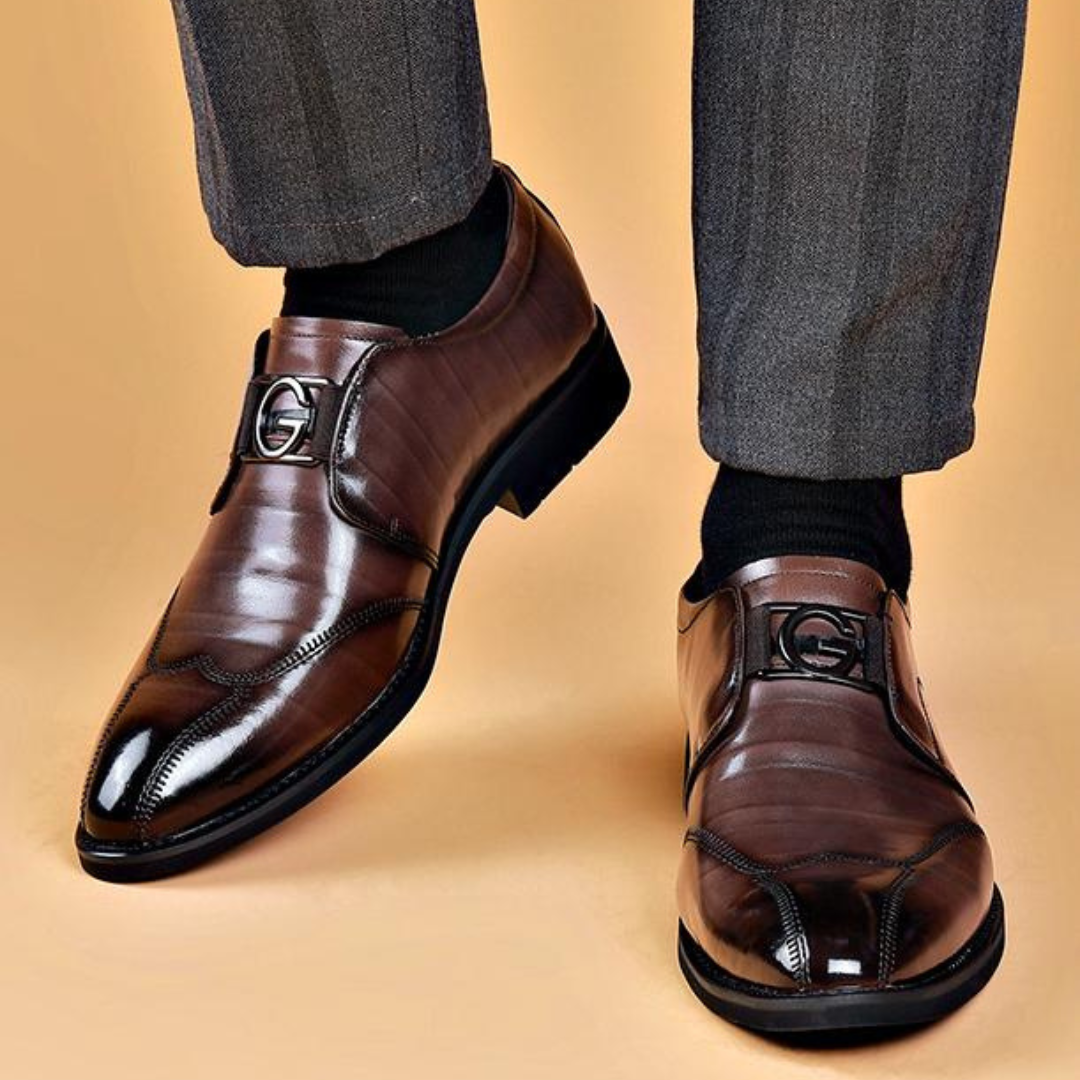 Sapatos Formais de Couro Genuíno de Alta Qualidade para Homem®