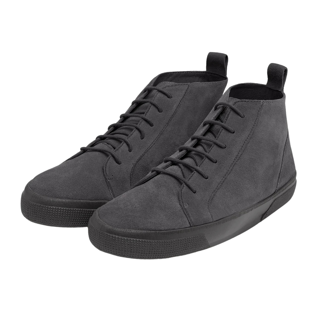 Bota Clássica com Design Minimalista e Acabamento em Camurça  para Homem
