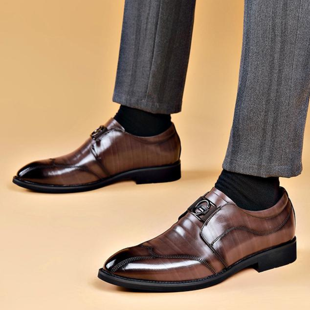 Sapatos Formais de Couro Genuíno de Alta Qualidade para Homem®