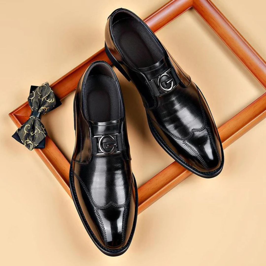 Sapatos Formais de Couro Genuíno de Alta Qualidade para Homem®