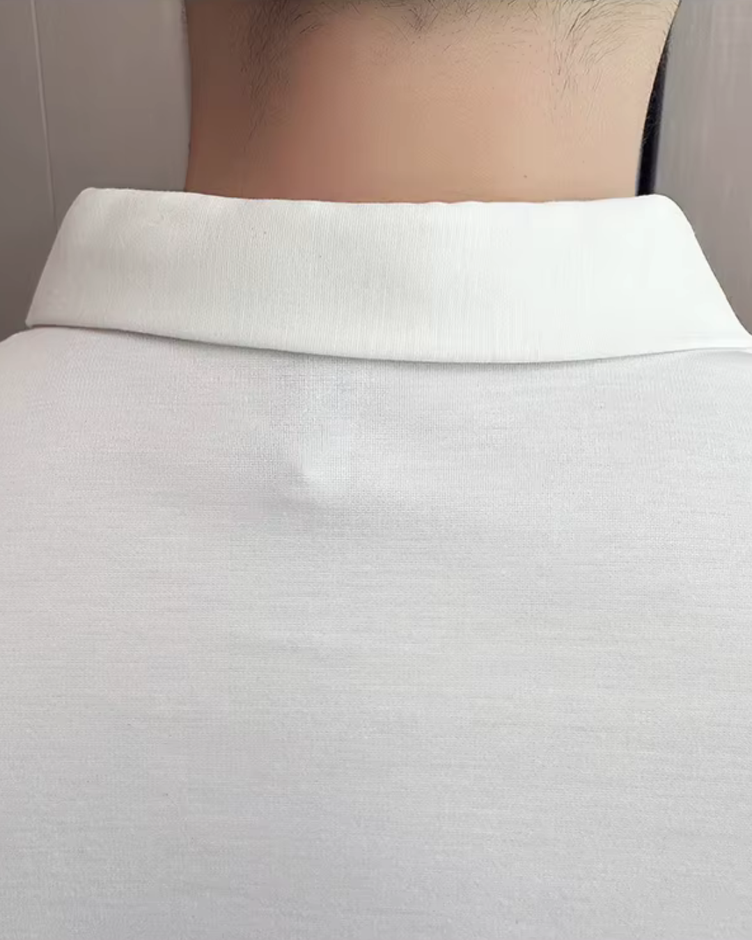 Pólo para Homem com Elevada Elasticidade, Leve, Macio e Resistente aos Vincos em Cor Sólida®