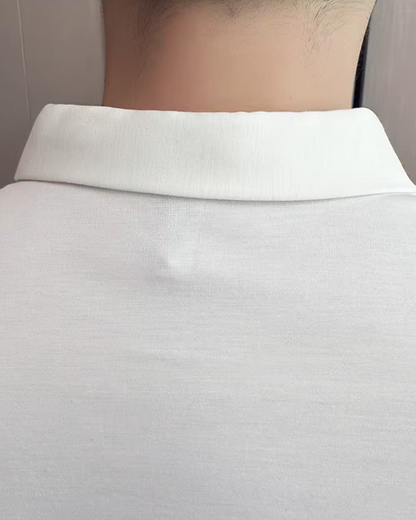 Pólo para Homem com Elevada Elasticidade, Leve, Macio e Resistente aos Vincos em Cor Sólida®