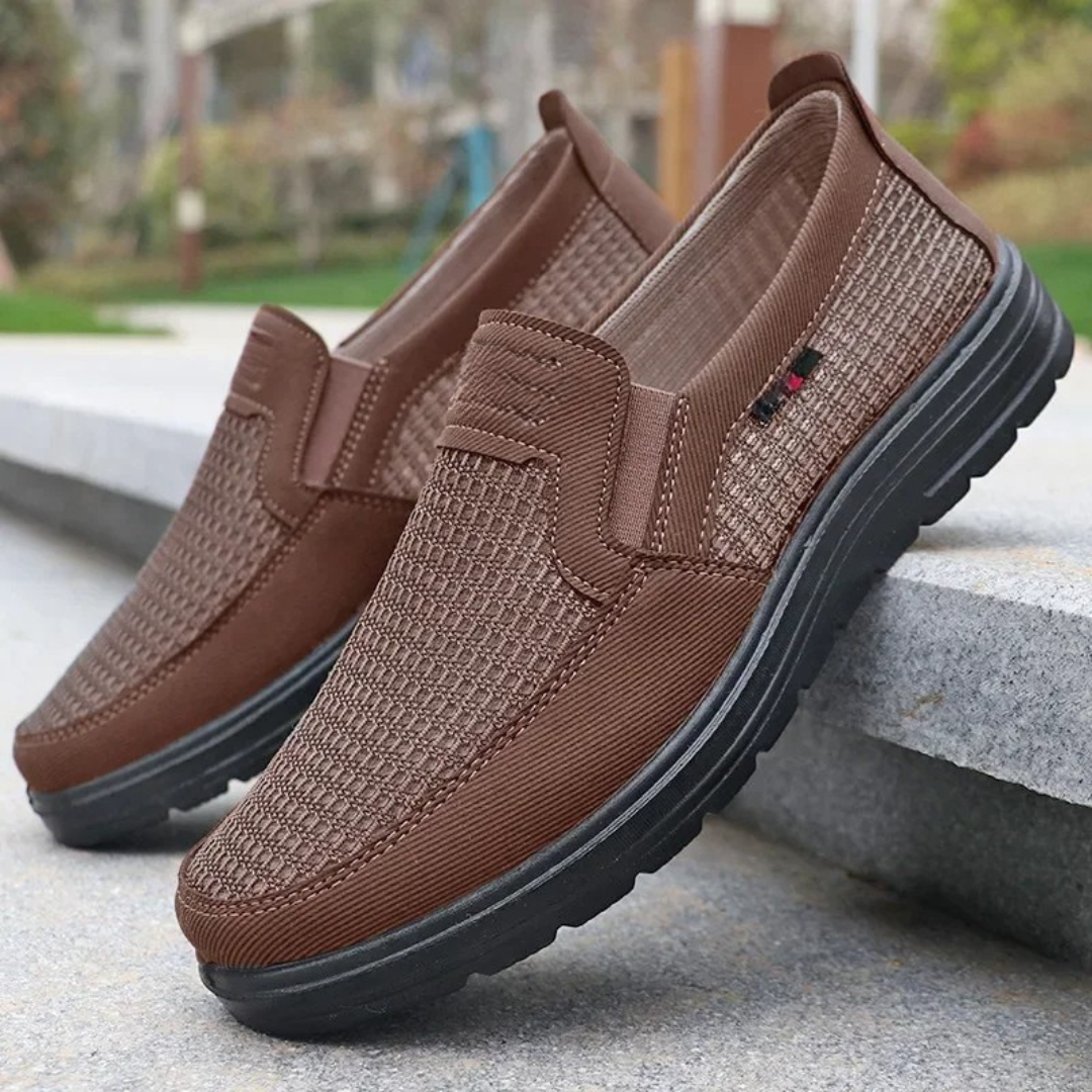 Sapatos Casuais de Tecido Respirável para Homem
