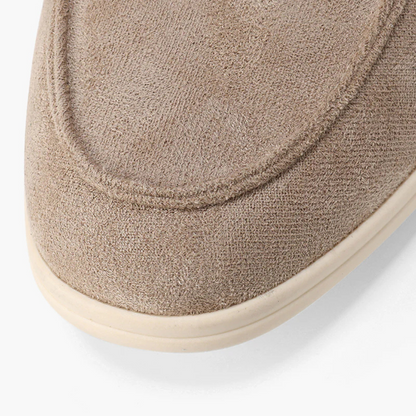 Mocassins em Camurça com Acabamento Elegante e Estilo Moderno para Homen